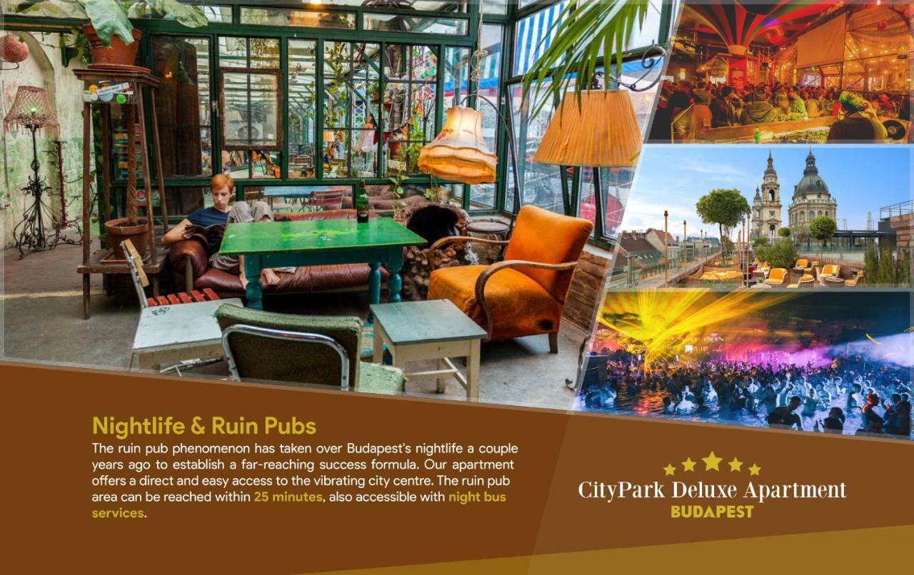 Citypark Deluxe Apartamento Budapeste
